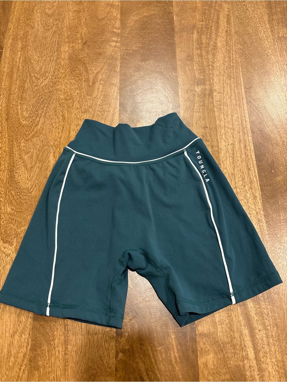 Young La biker shorts